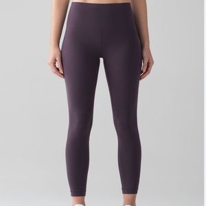 Lululemon align leggings black currant